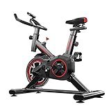 Bicicleta Ergométrica Silenciosa Vertical MAX Preto Vermelho 