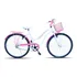 Bicicleta Feminina Aro 26 Urbana Forss Hello Com Cestinha Cor Branco/rosa