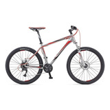 Bicicleta Giant Revel 3 Disc Prata/vermelha Aro 26 Tam Xl/21