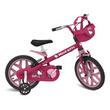 Bicicleta Hello Kitty Aro 16   Bandeirante