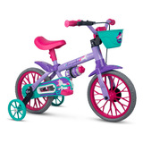 Bicicleta Infantil Aro 12 Com Rodinhas Cecizinha - Caloi