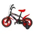 Bicicleta Infantil Aro 12 Conect Brinq Vermelha Com Rodinhas De Apoio E Segurança
