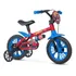 Bicicleta Infantil Aro 12 Homem Aranha Nathor Spider-man Cor Vermelho Azul E Preto