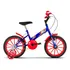 Bicicleta Infantil Aro 16 Crianças Azul Vermelha Rosa Barbie