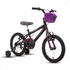 Bicicleta Infantil Aro 16 Menina Wandinha Preta Com Rodinha Stone