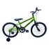 Bicicleta Infantil Aro 20 Masculina Force + Rodinha Lateral Cor Verde Tamanho Do Quadro 14