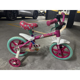 Bicicleta Infantil Barbie Aro
