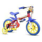 Bicicleta Infantil Bike Nathor Aro 12 Menino Menina Fire Man
