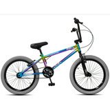 Bicicleta Infantil Bmx Aro 20 Pro-x Série 5 Edição Especial Colors Reforçada Tamanho Único