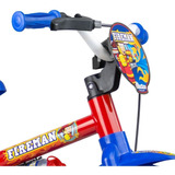 Bicicleta Infantil Bombeiro Aro