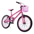 Bicicleta Infantil Colli Bike Jully 107-19d Aro 20 Com Cesta Cor Rosa