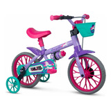 Bicicleta Infantil Com Rodinhas - Aro 12 - Cecizinha Uni - 