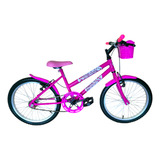 Bicicleta Infantil Feminina Aro 20 Bike Melissa Com Rodinhas