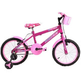 Bicicleta Infantil Havoc Aro 16 P Crianças C Rodinhas Pink