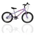 Bicicleta Infantil Kami Star Princesa Menina Aro 20 Criança Cor Roxo