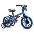 Bicicleta Infantil Nathor Aro 12 Veloz Menino Boy Azul