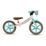 Bicicleta Infantil Sem Pedal Balance Aro 12 Bike Love Nathor Cor Rosa claro