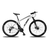 Bicicleta Ksw Xlt 100 21v Shimano Cor Branco Com Preto Tamanho Do Quadro 19