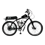 Bicicleta Motorizada 80cc Com