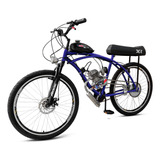 Bicicleta Motorizada Moskito 80cc Caiçara Banco De Mobilete