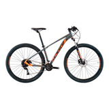 Bicicleta Mtb Aro 29 Oggi Big Wheel 7.0 2023 Tamanho Do Quadro L - 19 Cor Grafite/laranja/preto