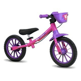 Bicicleta Nathor Rosa Infantil