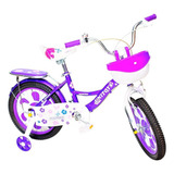 Bicicleta Princess Aro16 Roxa