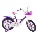 Bicicleta Princess Aro16 Roxa
