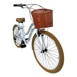 Bicicleta Retro Feminina Com