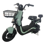 Bicicleta Scooter Elétrica 600w Eko-7 Duos Verde