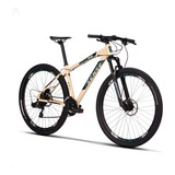 Bicicleta Sense One 21v Aro 29 Mtb Shimano Freio Hidráulico Cor Creme/acqua Tamanho Do Quadro M