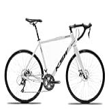 Bicicleta Speed Road Aro 700 Ksw Grupo 18 Marchas 2x9v,54,branco Preto