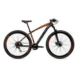 Bicicleta Sutton New 29 24v Shimano Freio Disco Hidraulico Cor Preto/laranja/cinza Tamanho Do Quadro 19