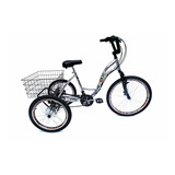 Bicicleta Triciclo De Alumínio 2   Shimano   Montagem Mega