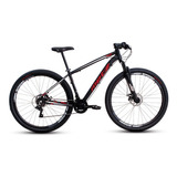 Bicicleta Tsw Metz Fuse Plus Aluminio 21v Shimano Disco Cor Preto/vermelho Tamanho Do Quadro 15,5
