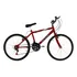 Bicicleta Ultrabikes Aro 24 Pedivela 165mm Câmbio 18 Marchas Cor Vermelho Tamanho Do Quadro 15