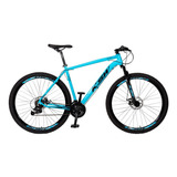 Bicicleta Xlt 100 21v Tamanho Do Quadro 19 Cor Azul Pantone Com Preto