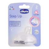 Bico Para Mamadeira Chicco Step Up 2m  Fluxo Médio Com 1 Un