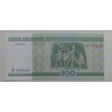 Bielo-russia: Bela Cédula 100 Rublei 2000 Fe