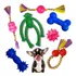 Big Bull Pet Kit 7 Mordedor Brinquedos De Borracha P cachorro Pequeno