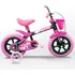 Bike Infantil Menina 5 Anos Aro 12 Com Rodinhas Cor Rosa Tamanho Do Quadro 8