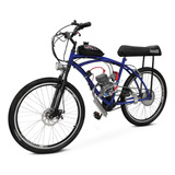 Bike Motorizada Moskito Motor 100cc Caiçara Banco Moby+farol