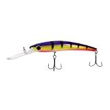 Bill Lewis Fishing Lipless Lifelike Trolling Precise Walleye Crankbait Com Dois Grandes Punhos Triplos Mustad, Poleiro Roxo