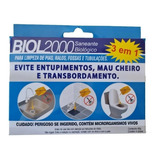 Biol 2000 Com 4 Saches Limpa Desentope Ralo Canos Pia Fossa