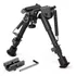 Bipé BiPod Universal Retrátil   Adaptador Trilho 20mm Gripho