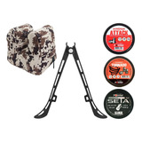 Bipe Espingarda Carabina   Sandbag Areia   Balas 5 5mm  22