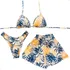 Biquini Conjunto Trikini 3 Peças Short Praia Moda Tendência 