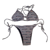 Biquini Cortininha Roxy Tam