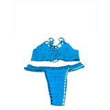 Biquini Cropedd Em Croche