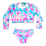 Biquini Infantil Blusa Cropped